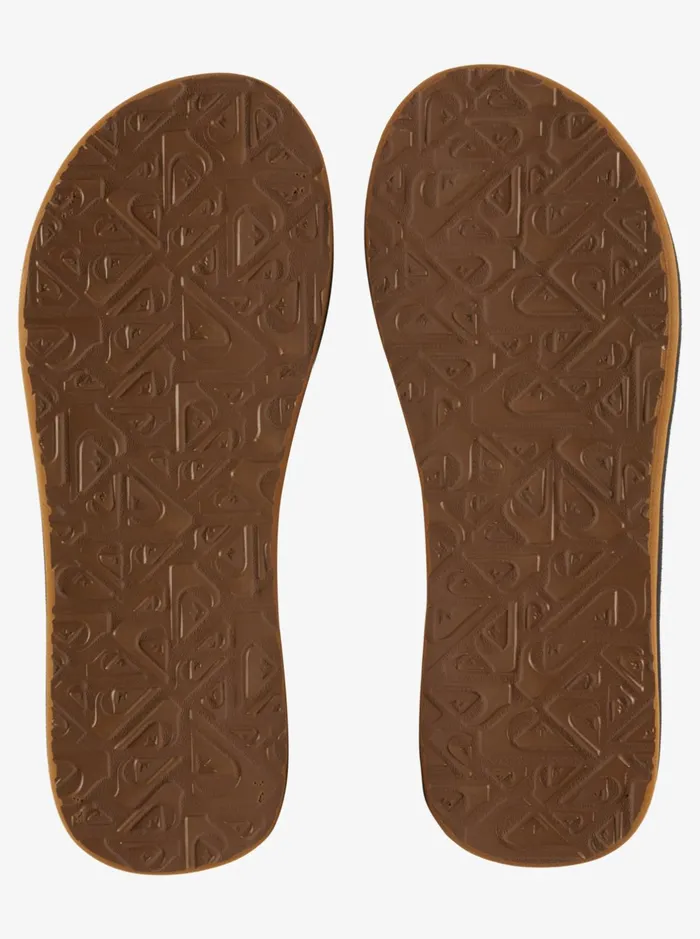 Sandals Men Quiksilver Carver Squish Sandals Brownblackbrown Sandals Men Quiksilver Carver Squish Sandals Brownblackbrown
