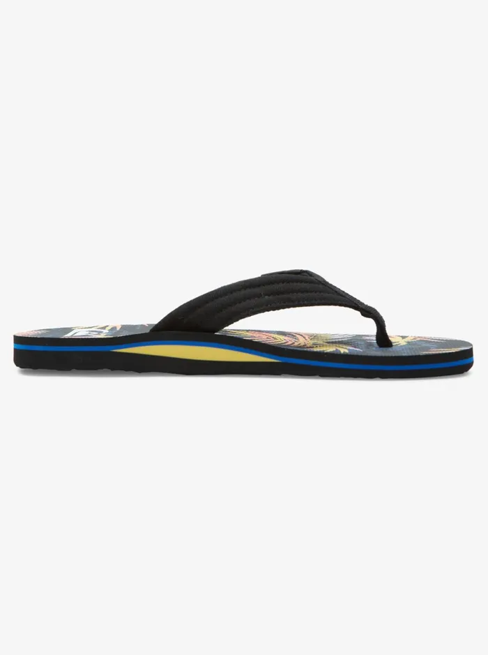 Sandals Men Quiksilver Molokai Layback Sandals Blackbluepink Sandals Men Quiksilver Molokai Layback Sandals Blackbluepink