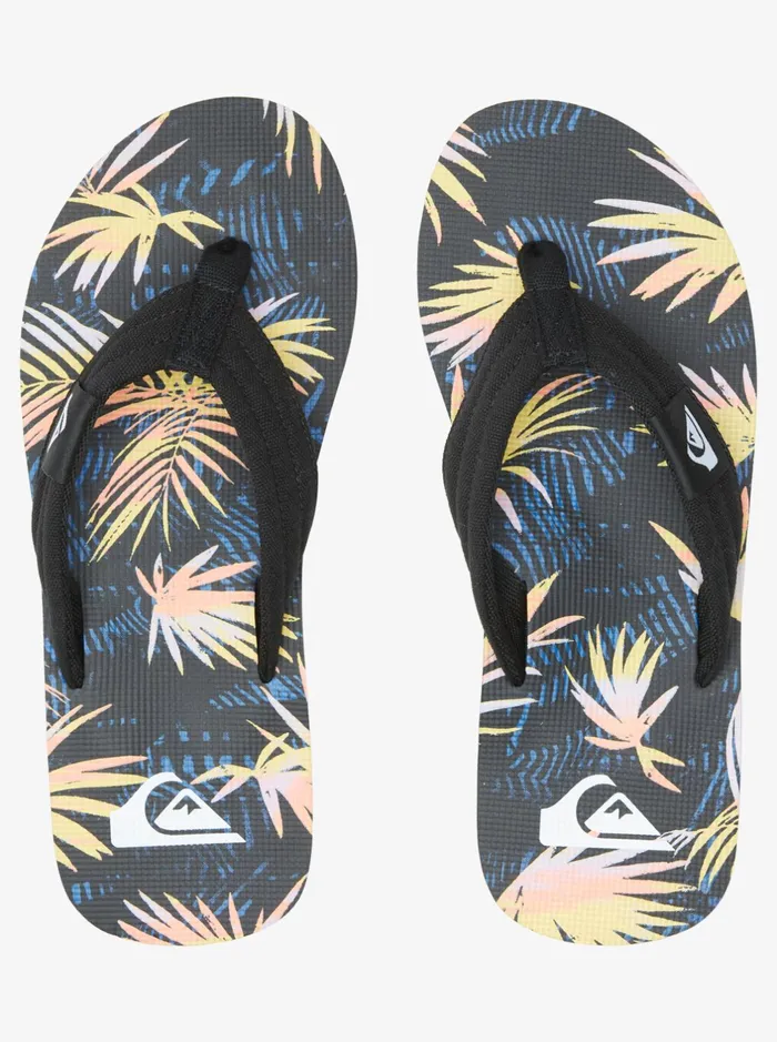 Sandals Men Quiksilver Molokai Layback Sandals Blackbluepink Sandals Men Quiksilver Molokai Layback Sandals Blackbluepink