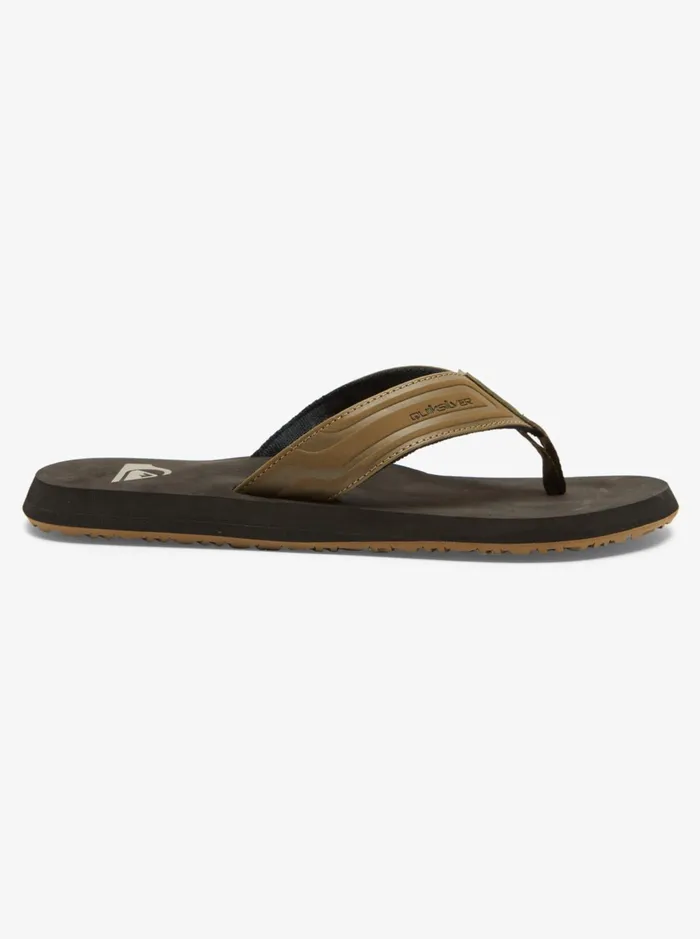 Sandals Men Quiksilver Monkey Wrench Core Sandals Tan 1 Sandals Men Quiksilver Monkey Wrench Core Sandals Tan 1