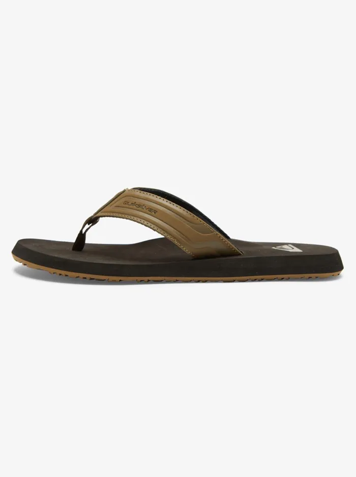 Sandals Men Quiksilver Monkey Wrench Core Sandals Tan 1 Sandals Men Quiksilver Monkey Wrench Core Sandals Tan 1