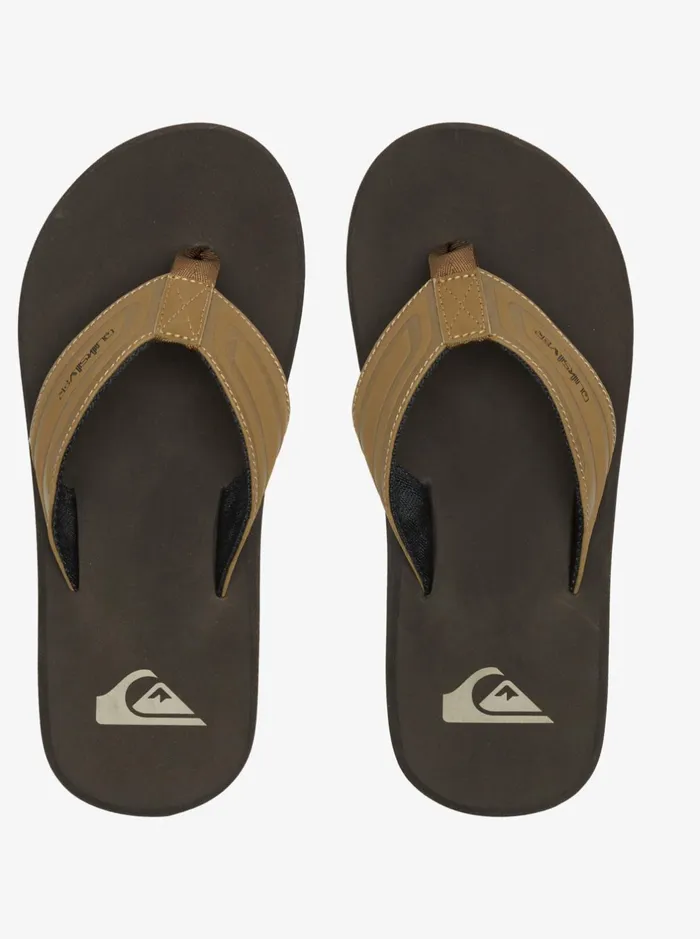 Sandals Men Quiksilver Monkey Wrench Core Sandals Tan 1 Sandals Men Quiksilver Monkey Wrench Core Sandals Tan 1
