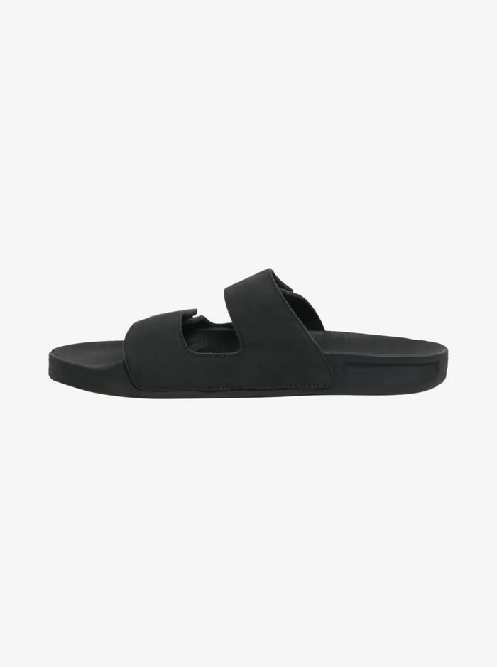 Sandals Men Quiksilver Rivi Leather Double Adjust Sandals Black 1 Sandals Men Quiksilver Rivi Leather Double Adjust Sandals Black 1