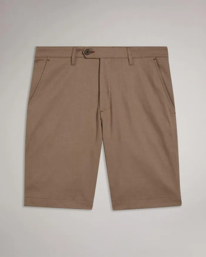 SEMI PLAIN SHORT Tan Men Ted Baker Clothing