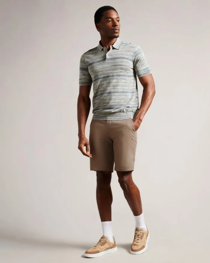 SEMI PLAIN SHORT Tan Men Ted Baker Clothing SEMI PLAIN SHORT Tan Men Ted Baker Clothing