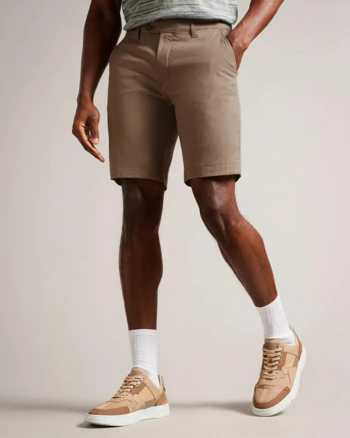SEMI PLAIN SHORT Tan Men Ted Baker Clothing SEMI PLAIN SHORT Tan Men Ted Baker Clothing