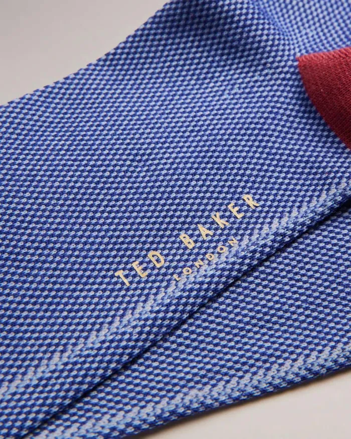 Semi Plain Socks Blue Men Ted Baker Socks