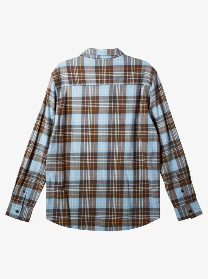 Shirts and Polos Men Quiksilver Banchor Long Sleeve Shirt Major Brown Banchor Shirts and Polos Men Quiksilver Banchor Long Sleeve Shirt Major Brown Banchor
