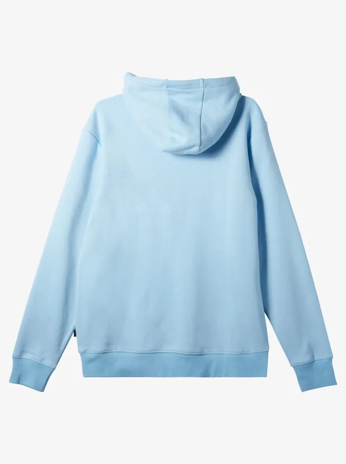 Shirts and Polos Men Quiksilver Big Logo Pullover Hoodie Clear Sky Shirts and Polos Men Quiksilver Big Logo Pullover Hoodie Clear Sky