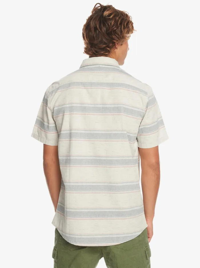 Shirts and Polos Men Quiksilver Cali Sunrise Short Sleeve Shirt Plaza Taupe Cali Shirts and Polos Men Quiksilver Cali Sunrise Short Sleeve Shirt Plaza Taupe Cali