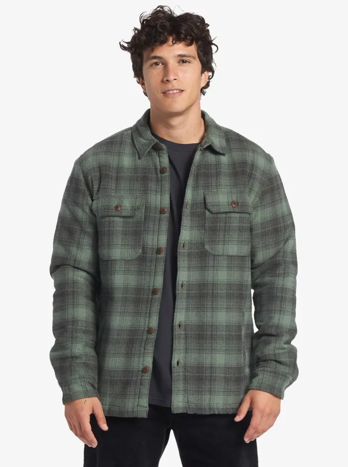 Shirts and Polos Men Quiksilver Camus Overshirt Laurel Wreath Camus