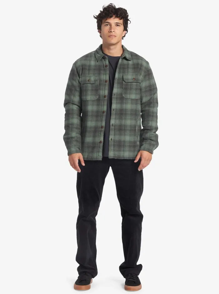 Shirts and Polos Men Quiksilver Camus Overshirt Laurel Wreath Camus