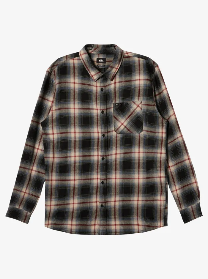 Shirts and Polos Men Quiksilver Craibstone Long Sleeve Shirt Black Craibstone Shirts and Polos Men Quiksilver Craibstone Long Sleeve Shirt Black Craibstone