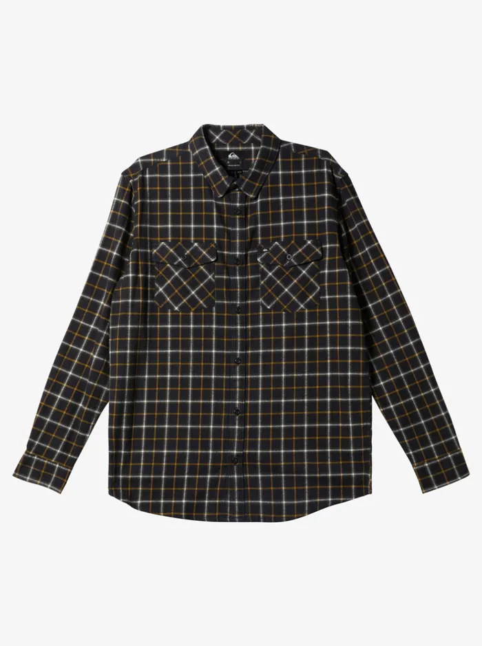 Shirts and Polos Men Quiksilver Dulsie Long Sleeve Shirt Black Dulsie