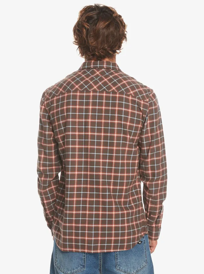 Shirts and Polos Men Quiksilver Dulsie Long Sleeve Shirt Major Brown Dulsie Shirts and Polos Men Quiksilver Dulsie Long Sleeve Shirt Major Brown Dulsie