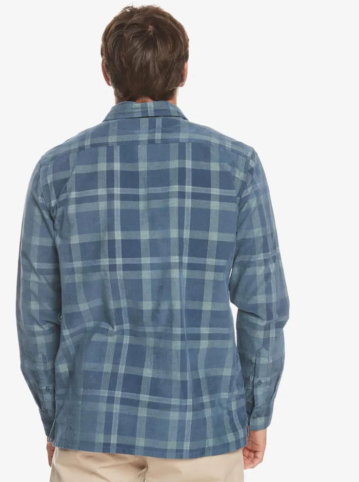 Shirts and Polos Men Quiksilver Oakenhead Long Sleeve Shirt Iceberg Green Oakenhead Shirts and Polos Men Quiksilver Oakenhead Long Sleeve Shirt Iceberg Green Oakenhead