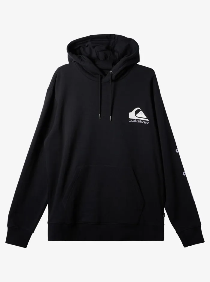 Shirts and Polos Men Quiksilver Omni Logo Hoodie Black