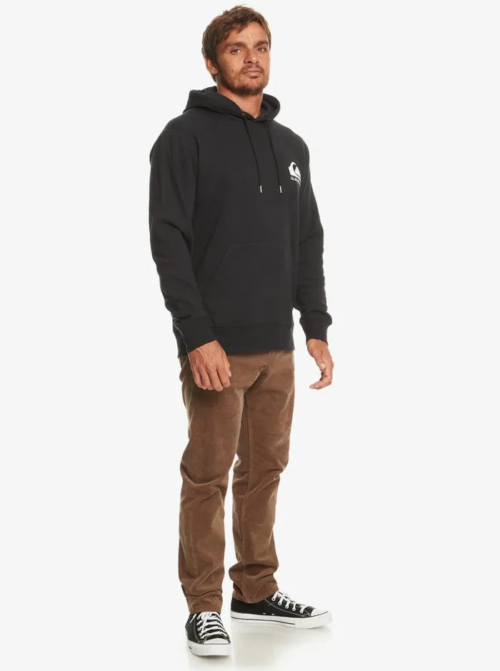 Shirts and Polos Men Quiksilver Omni Logo Hoodie Black Shirts and Polos Men Quiksilver Omni Logo Hoodie Black