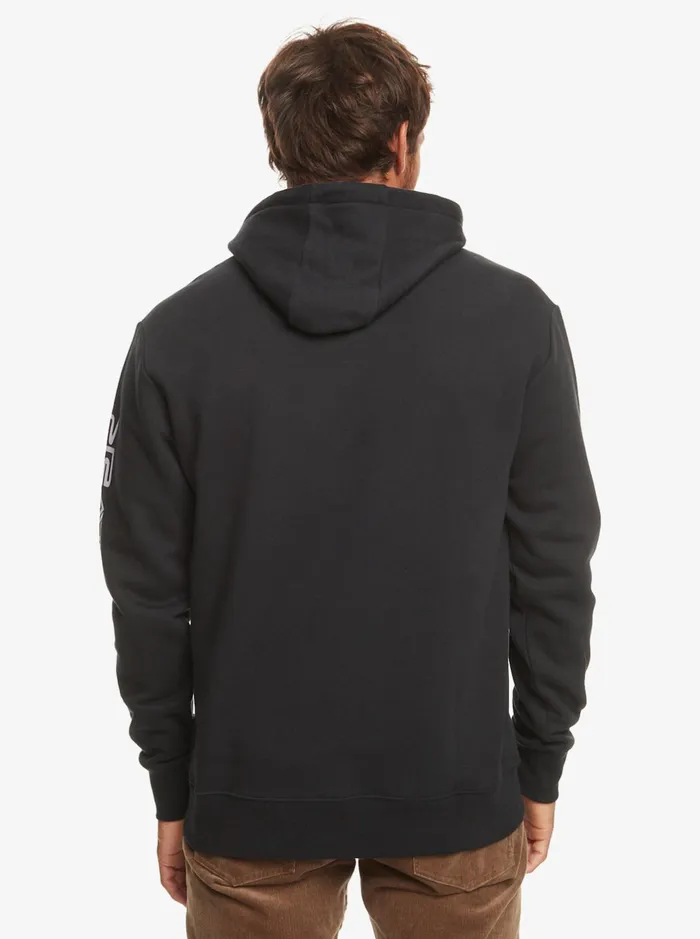 Shirts and Polos Men Quiksilver Omni Logo Hoodie Black Shirts and Polos Men Quiksilver Omni Logo Hoodie Black