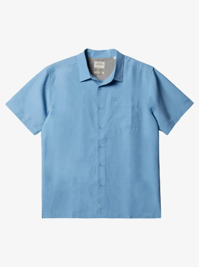 Shirts and Polos Men Quiksilver Waterman Centinela Premium AntiWrinkle Shirt Dusk Blue Centinella Shirts and Polos Men Quiksilver Waterman Centinela Premium AntiWrinkle Shirt Dusk Blue Centinella