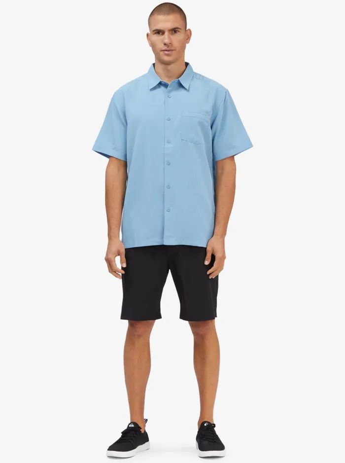 Shirts and Polos Men Quiksilver Waterman Centinela Premium AntiWrinkle Shirt Dusk Blue Centinella Shirts and Polos Men Quiksilver Waterman Centinela Premium AntiWrinkle Shirt Dusk Blue Centinella