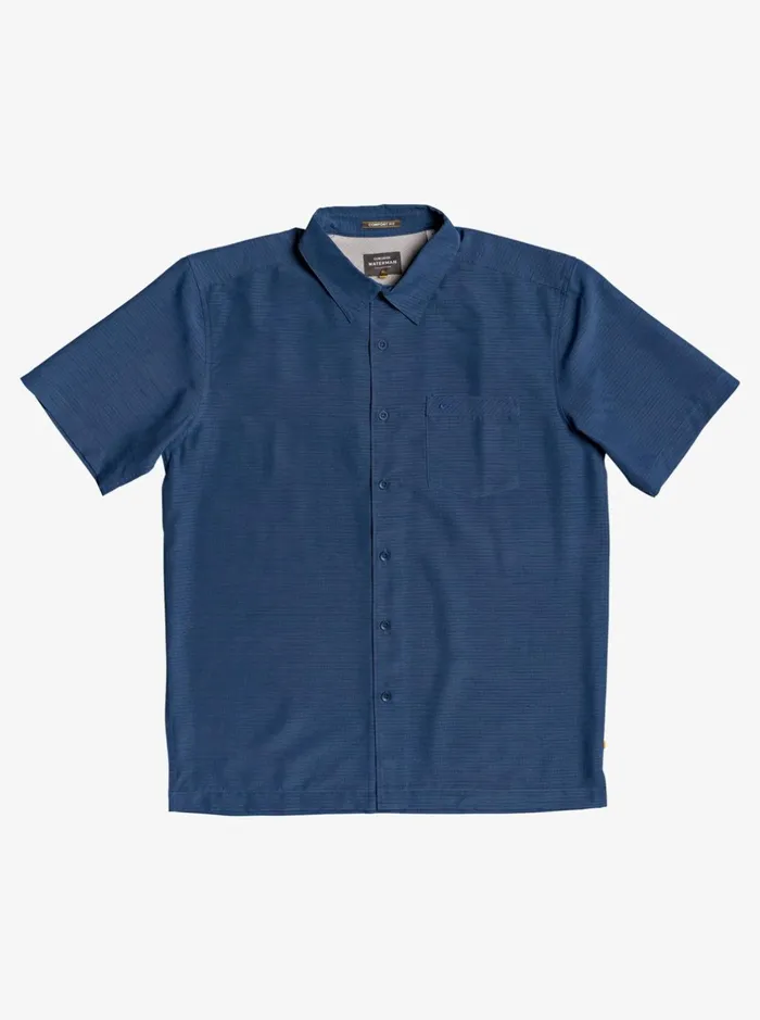 Shirts and Polos Men Quiksilver Waterman Centinela Premium AntiWrinkle Shirt Midnight Navy Centinella Shirts and Polos Men Quiksilver Waterman Centinela Premium AntiWrinkle Shirt Midnight Navy Centinella