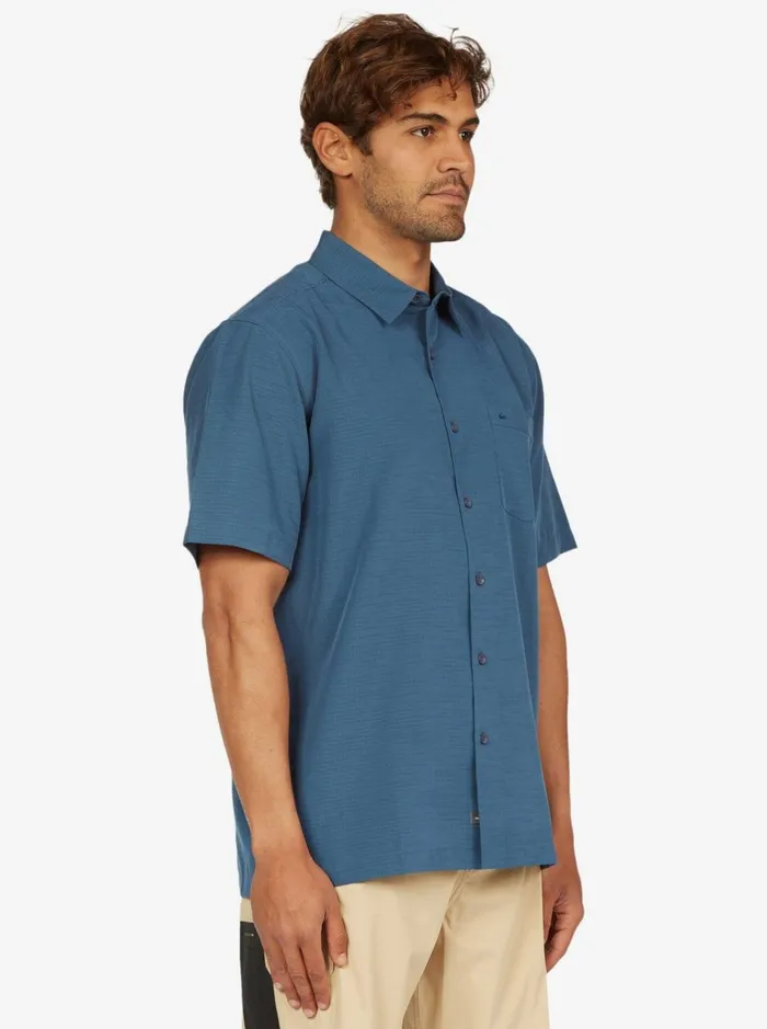 Shirts and Polos Men Quiksilver Waterman Centinela Premium AntiWrinkle Shirt Midnight Navy Centinella Shirts and Polos Men Quiksilver Waterman Centinela Premium AntiWrinkle Shirt Midnight Navy Centinella