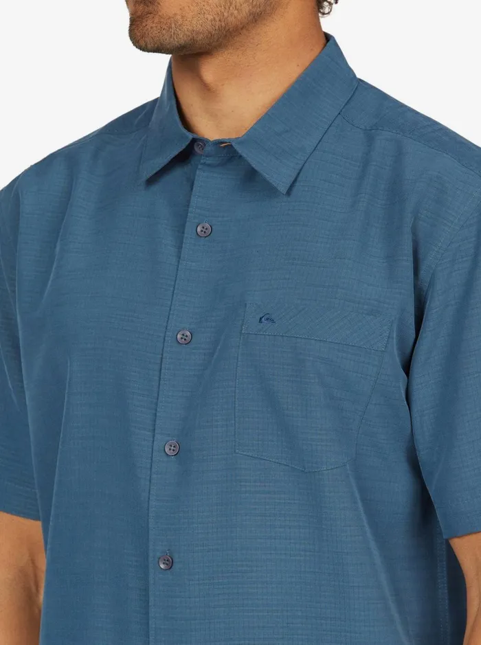 Shirts and Polos Men Quiksilver Waterman Centinela Premium AntiWrinkle Shirt Midnight Navy Centinella Shirts and Polos Men Quiksilver Waterman Centinela Premium AntiWrinkle Shirt Midnight Navy Centinella