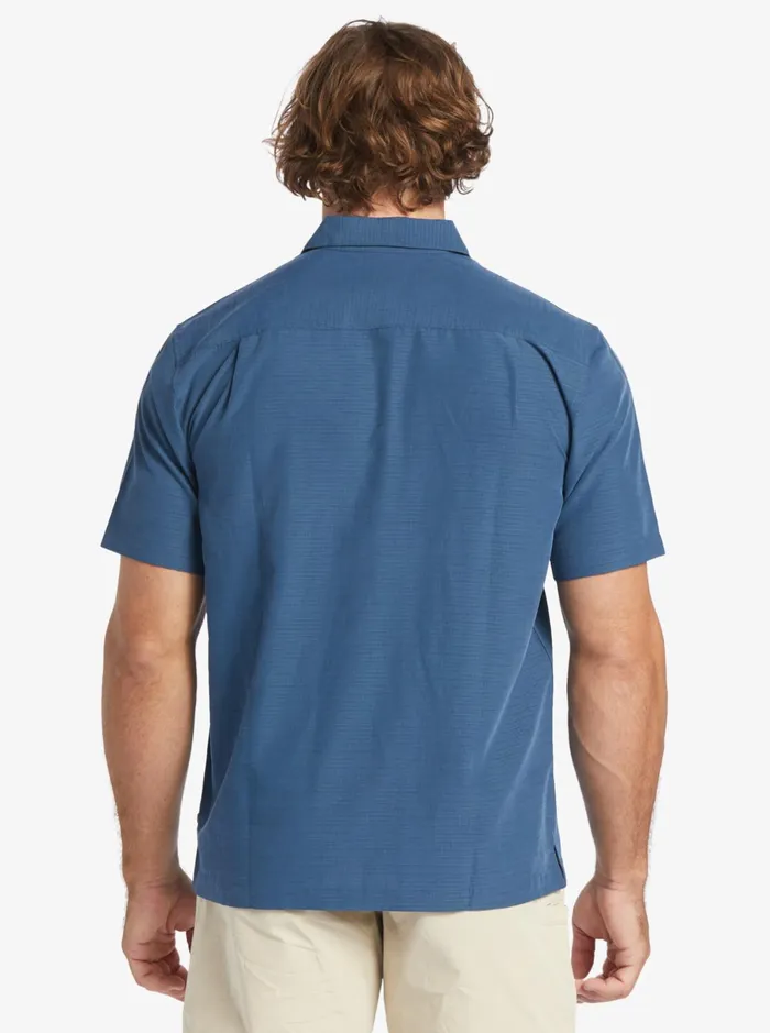 Shirts and Polos Men Quiksilver Waterman Centinela Premium AntiWrinkle Shirt Midnight Navy Centinella Shirts and Polos Men Quiksilver Waterman Centinela Premium AntiWrinkle Shirt Midnight Navy Centinella