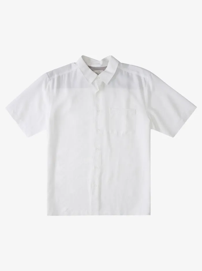 Shirts and Polos Men Quiksilver Waterman Centinela Premium AntiWrinkle Shirt White Centinella Shirts and Polos Men Quiksilver Waterman Centinela Premium AntiWrinkle Shirt White Centinella