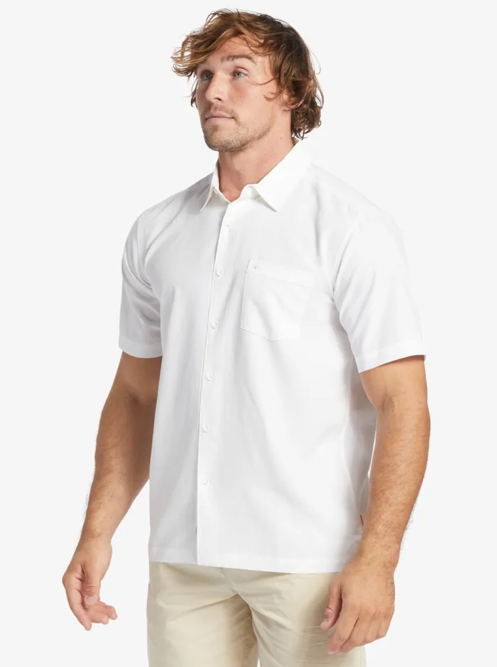 Shirts and Polos Men Quiksilver Waterman Centinela Premium AntiWrinkle Shirt White Centinella Shirts and Polos Men Quiksilver Waterman Centinela Premium AntiWrinkle Shirt White Centinella