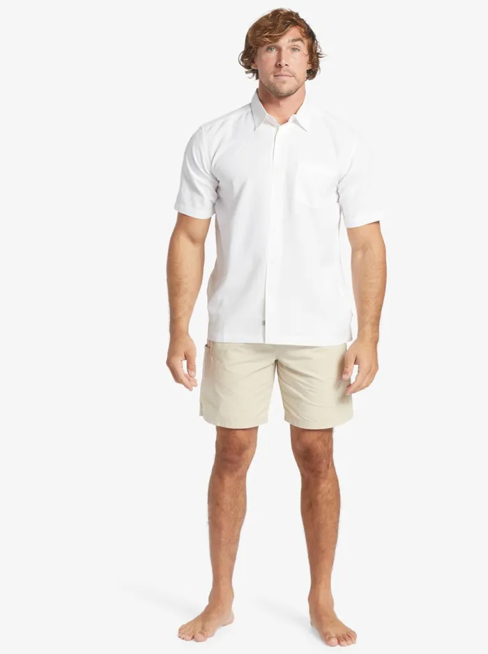 Shirts and Polos Men Quiksilver Waterman Centinela Premium AntiWrinkle Shirt White Centinella Shirts and Polos Men Quiksilver Waterman Centinela Premium AntiWrinkle Shirt White Centinella