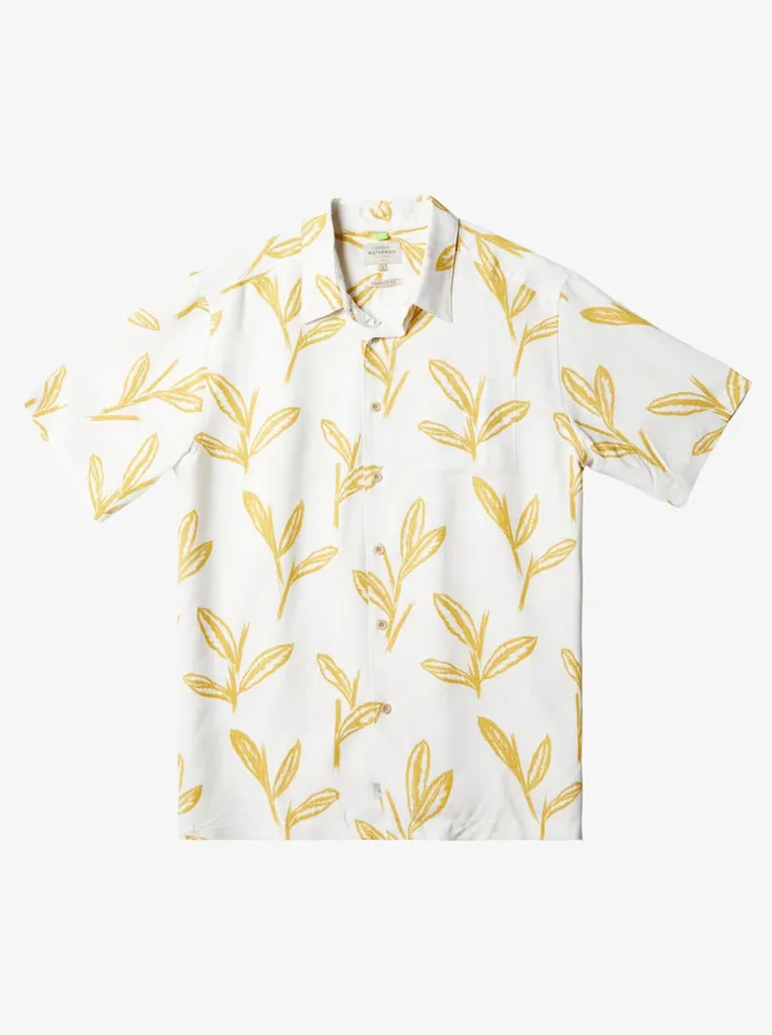 Shirts and Polos Men Quiksilver Waterman Ginger Stalks Short Sleeve Shirt Oil Yellow Ginger Stalks Shirts and Polos Men Quiksilver Waterman Ginger Stalks Short Sleeve Shirt Oil Yellow Ginger Stalks