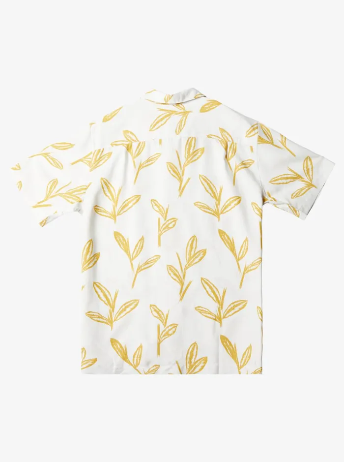 Shirts and Polos Men Quiksilver Waterman Ginger Stalks Short Sleeve Shirt Oil Yellow Ginger Stalks Shirts and Polos Men Quiksilver Waterman Ginger Stalks Short Sleeve Shirt Oil Yellow Ginger Stalks