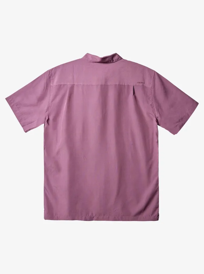 Shirts and Polos Men Quiksilver Waterman Kings Cliff Short Sleeve Shirt Mellow Mauve Kingscliff Shirts and Polos Men Quiksilver Waterman Kings Cliff Short Sleeve Shirt Mellow Mauve Kingscliff