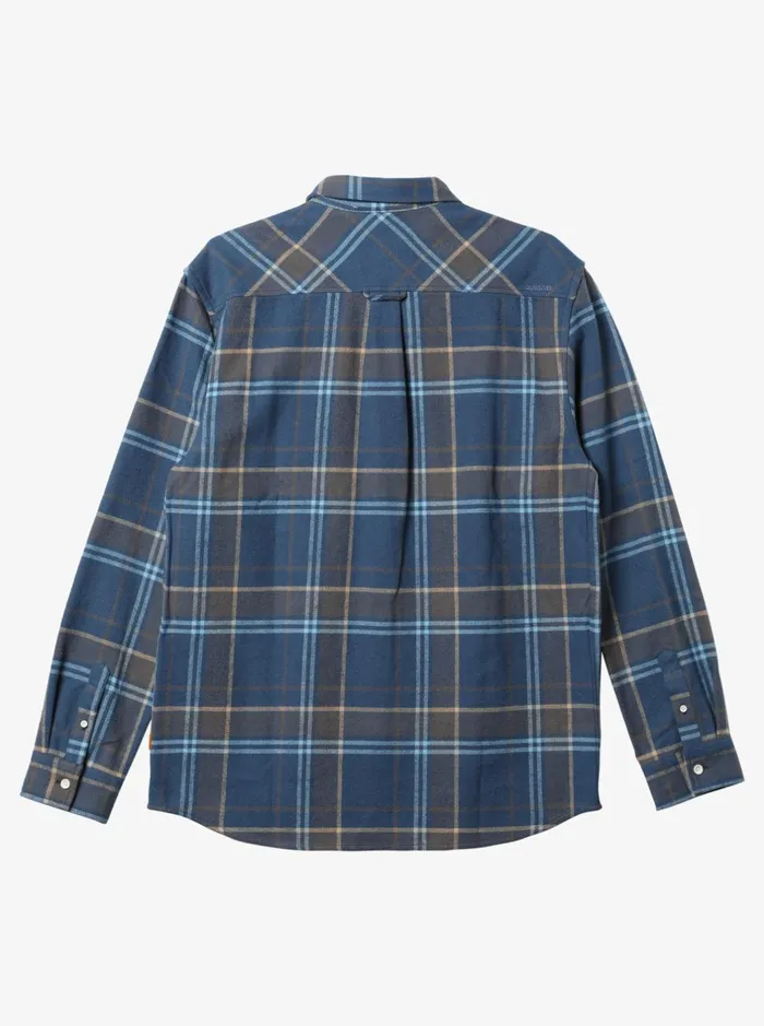 Shirts and Polos Men Quiksilver Waterman Lower Ridge Flannel Long Sleeve Top Ensign Blue Lower Ridge Shirts and Polos Men Quiksilver Waterman Lower Ridge Flannel Long Sleeve Top Ensign Blue Lower Ridge