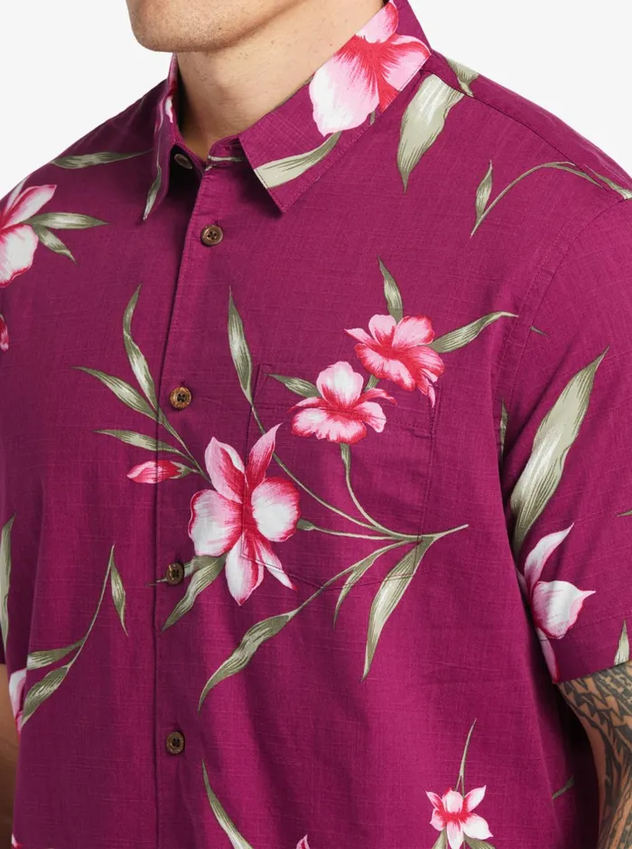 Shirts and Polos Men Quiksilver Waterman Night Bloomer Woven Shirt Magenta Night Bloomer Shirts and Polos Men Quiksilver Waterman Night Bloomer Woven Shirt Magenta Night Bloomer