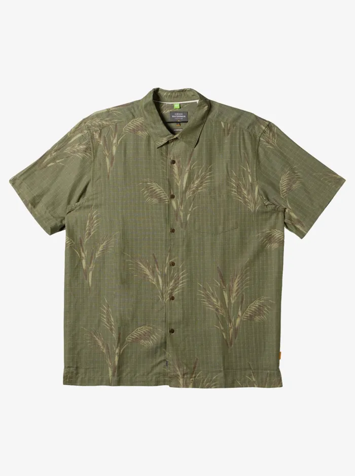 Shirts and Polos Men Quiksilver Waterman Skipped Out Woven Shirt Dusty Olive Skipped Out Shirts and Polos Men Quiksilver Waterman Skipped Out Woven Shirt Dusty Olive Skipped Out