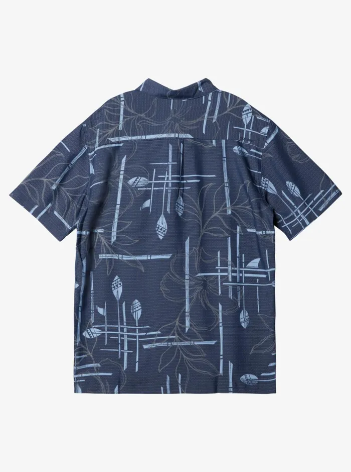 Shirts and Polos Men Quiksilver Waterman Waterman Paddle Out Short Sleeve Shirt Navy Blazer Shirts and Polos Men Quiksilver Waterman Waterman Paddle Out Short Sleeve Shirt Navy Blazer