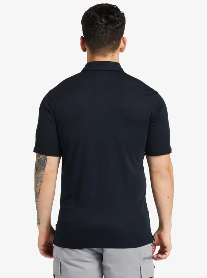 Shirts and Polos Men Quiksilver Waterman Waterman Waterpolo Short Sleeve Polo Shirt Black Shirts and Polos Men Quiksilver Waterman Waterman Waterpolo Short Sleeve Polo Shirt Black
