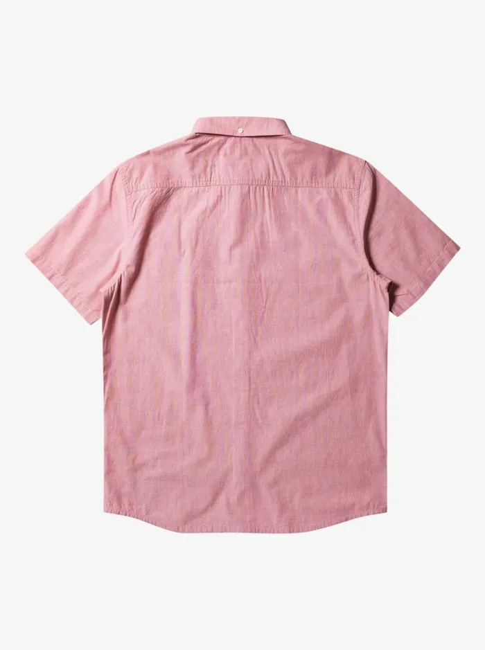 Shirts and Polos Men Quiksilver Winfall Short Sleeve Shirt Red Ochre Shirts and Polos Men Quiksilver Winfall Short Sleeve Shirt Red Ochre
