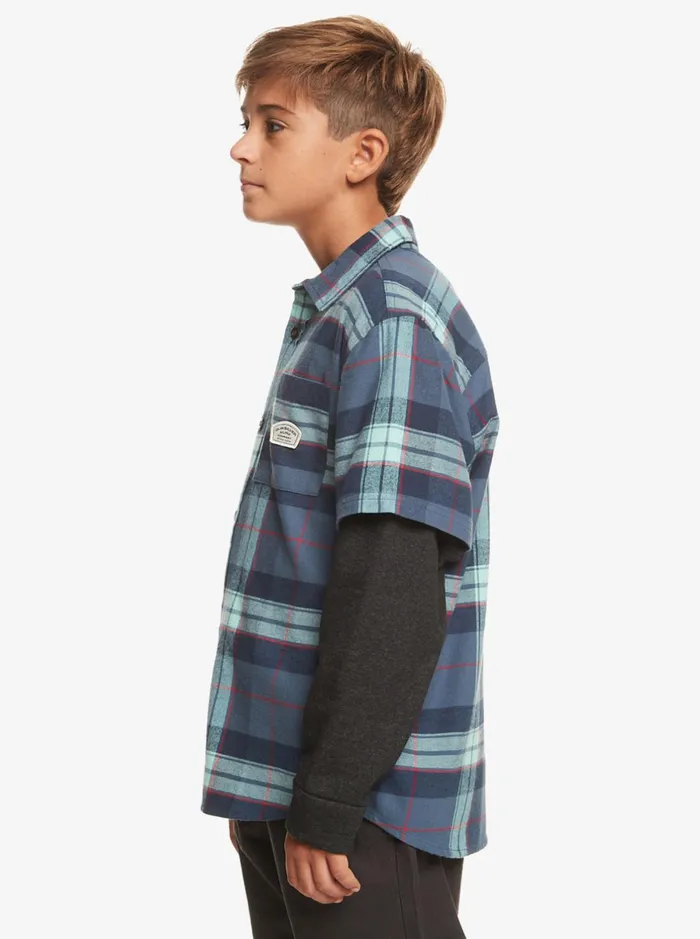 Shirts Boys Quiksilver Boy039s 816 Check This Up Oversized Long Sleeve Shirt Naval Academy Check This Up Ls Shirts Boys Quiksilver Boy039s 816 Check This Up Oversized Long Sleeve Shirt Naval Academy Check This Up Ls