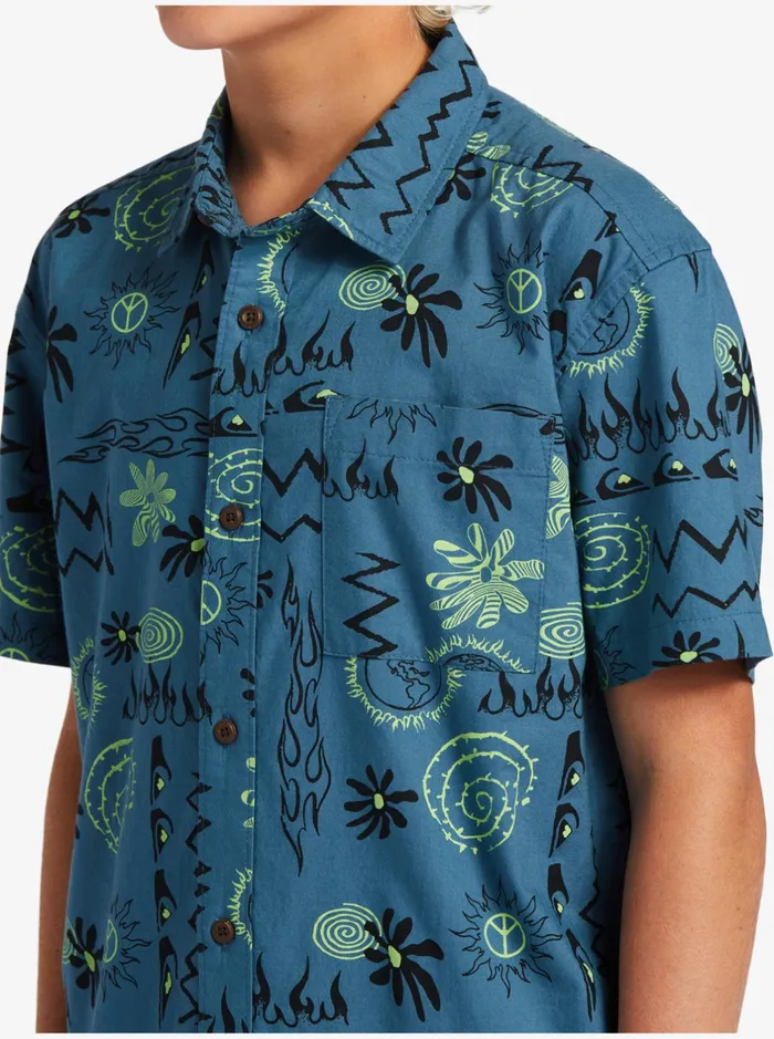 Shirts Boys Quiksilver Boy039s 816 Radical Times Short Sleeve Woven Shirt Agean Blue Radical Times Ss Shirts Boys Quiksilver Boy039s 816 Radical Times Short Sleeve Woven Shirt Agean Blue Radical Times Ss