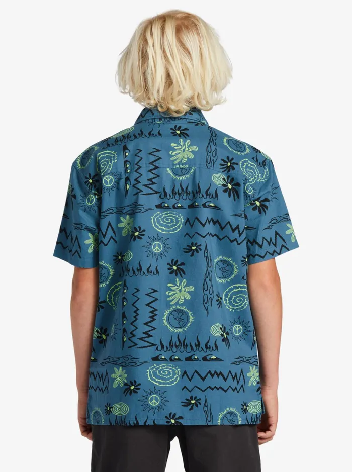 Shirts Boys Quiksilver Boy039s 816 Radical Times Short Sleeve Woven Shirt Agean Blue Radical Times Ss Shirts Boys Quiksilver Boy039s 816 Radical Times Short Sleeve Woven Shirt Agean Blue Radical Times Ss