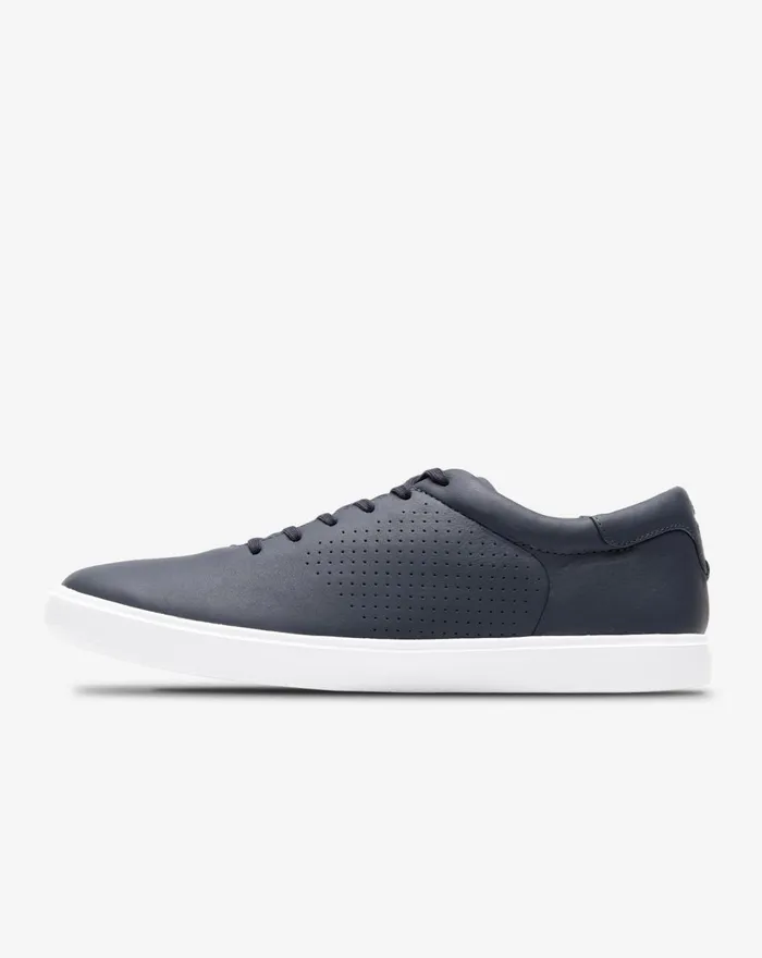 Shoes Lace Up TravisMathew PHENOM LEATHER SHOE Blue Nights