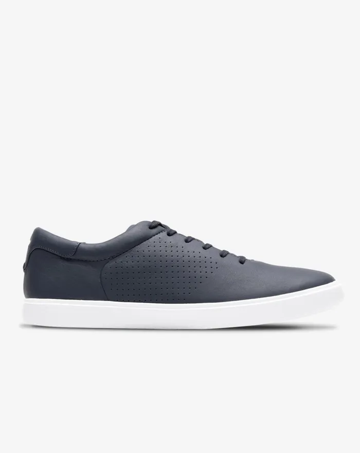 Shoes Lace Up TravisMathew PHENOM LEATHER SHOE Blue Nights