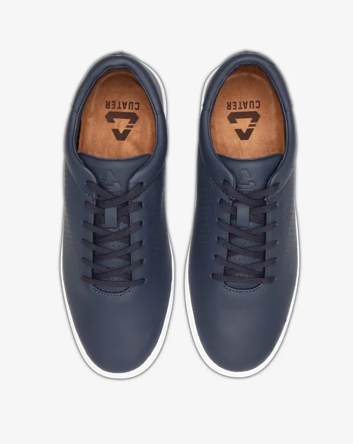 Shoes Lace Up TravisMathew PHENOM LEATHER SHOE Blue Nights