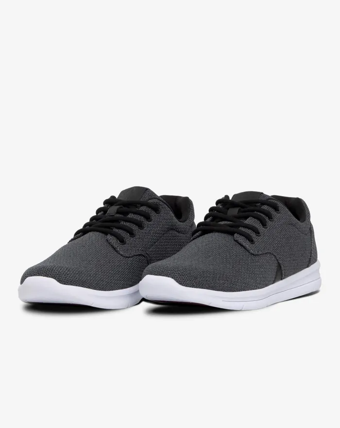 Shoes Lace Up TravisMathew THE DAILY KNIT SHOE Heather Dark Grey