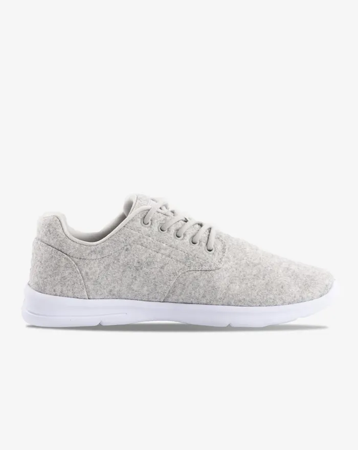 Shoes Lace Up TravisMathew THE DAILY WOOL SHOE Heather Light Grey