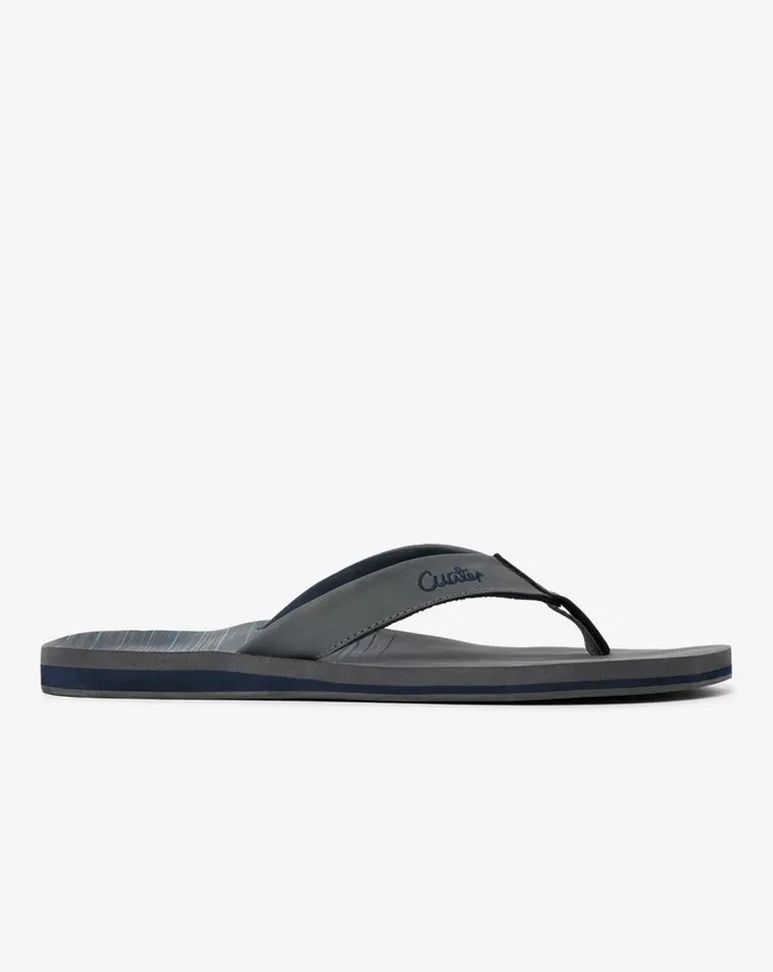 Shoes Sandals TravisMathew HAZE SANDAL Grey Pinstripe